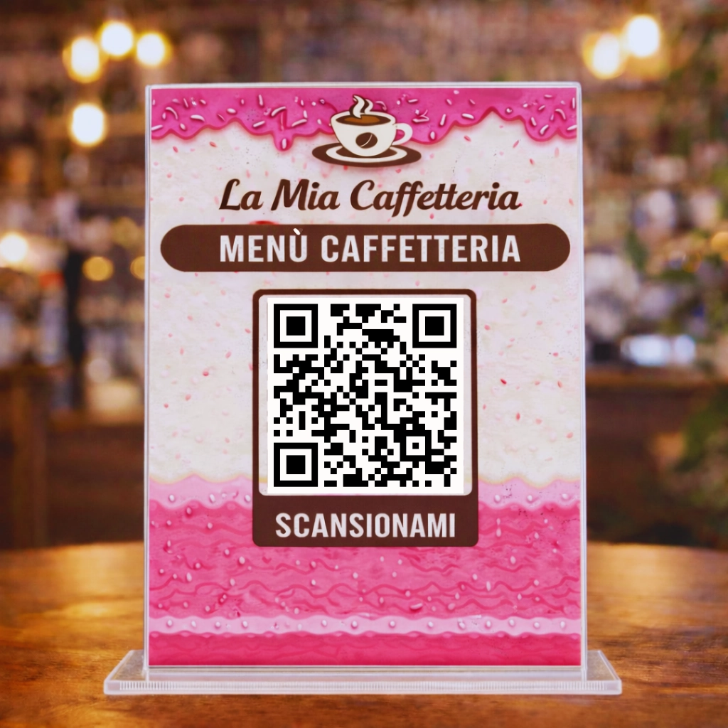 Esempio di QR menu